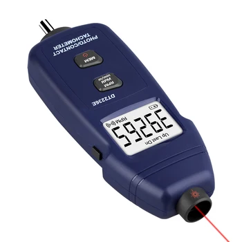 2.5-9999RPM Tachometer ללא מגע, קשר Tachometer סל 