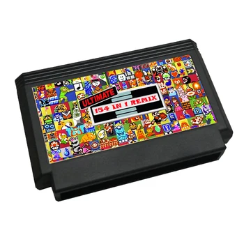154 ב 1 רטרו משחק FC מחסנית למשפחה מחשב 8 ביט Muilt המשחק מחסנית Famicom