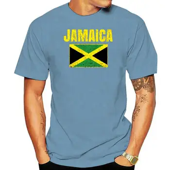 הדפס ג 'מייקני דגל וינטג' מייקה המדינה מתנה חולצת גברים 100% כותנה גברים חולצות כושר בגדים