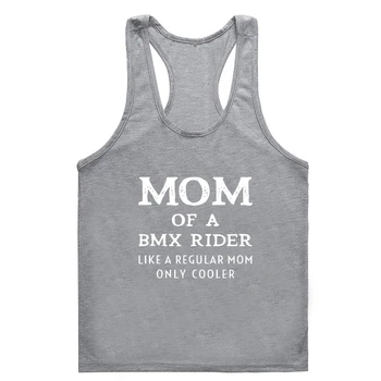 אמא של הרוכב BMX כמו קבוע אמא רק מקרר אמא קט כושר טי-שירט גבר רטרו נוער גברים חולצת גברים אנימה מכון כושר cl