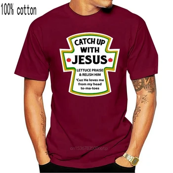 Camiseta la moda פארא גבר, יוקרתי קון diseño de היסוס-lechuga שבח 'להתענג על שולי בן דוד 2020, נואבה