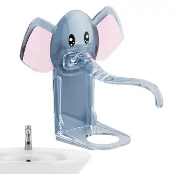 מקלחת שמפו בעל קיר רכוב פיל בצורת דבק עצמי בר מקלחת מכונת תרגיל נוזלי חינם בר מחזיק ביד