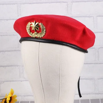 צרפתי כומתה כובע של חיל הים הכומתות מלח הכומתות שמונה קודקודים כובעי וינטג ' ביני לריקודים להראות ביצועים אחד