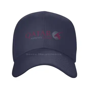 קטאר איירווייס איכותי לוגו ג ' ינס כובע כובע בייסבול כובע סרוג