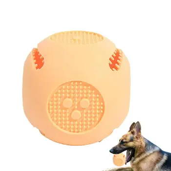 להתייחס מחלק צעצועים לכלב סיליקון לאט מזין נגד חנק הכלב להתייחס הכדור גור אנטי-ביס להתייחס צעצוע אוניברסלי צבעוני מזון