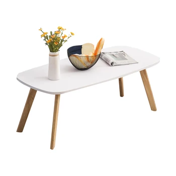 TLL מוצק עץ מלבני מודרני מינימליסטי שולחן האוכל אופנה 