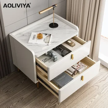 ש AOLIVIYA נורדי משק הבית מגירת השידה פשוטה מודרנית מיני קטנים בגודל ארון חדר השינה אחסון בשידה