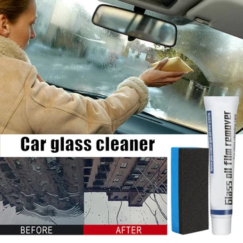 2021 המכונית זכוכית ליטוש קרם אנטי ערפל מים דוחה שומנים הסוכן מנקה את חדר האמבטיה חלון זכוכית השמשה 20g