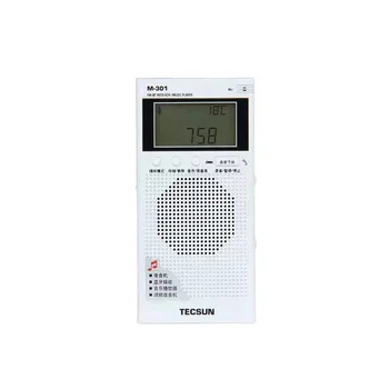 חדש מ-301 מיני נייד נגן מוסיקה רמקול FM 64-108Mhz להקליט אודיו רדיו עם אוזניות סטריאו