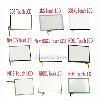 מסך מגע דיגיטלית עבור 2DS 3DS 3DSXL חדש 3DSXL 3DS החדשה NDSL NDS NDSI NDSIXL מסוף החלפת LCD מגע