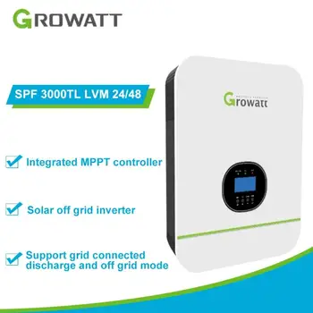 מפעל ישיר מחיר Growatt 3KVA Wechselrichter משולב בקר MPPT Solar Inverter