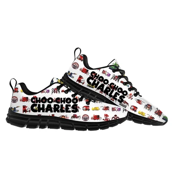 צ 'ו צ' ו צ ' ארלס נעלי ספורט משחק Cartoon גברים, נשים, נער ילדים נעלי ספורט אופנה באיכות גבוהה נעלי ספורט נעליים בהזמנה אישית